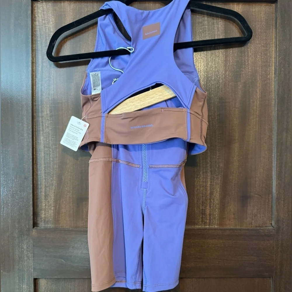 Lululemon Hike to Swim Bra and Short Set